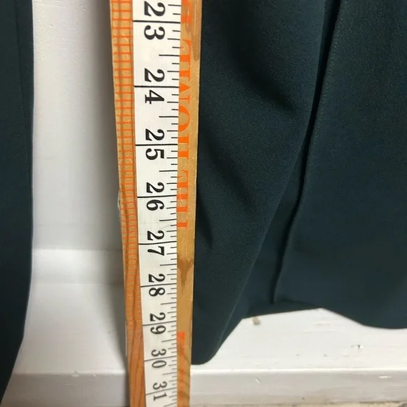 NWT Donna Morgan Elegant Dark teal Green Jumpsuit Preofessional Career Size 14 - Picture 8 of 14